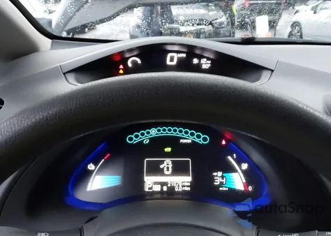 2017 Nissan Leaf S z USA, uszkodzony, nr VIN 1N4BZ0CP5HC308160